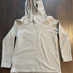 Womens North Face hooded sweater
